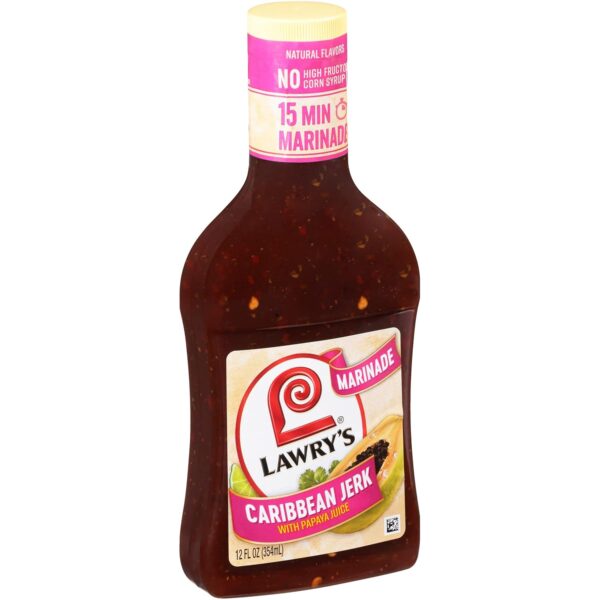 Lawry's Caribbean Jerk with Papaya Juice Marinade, 12 fl o