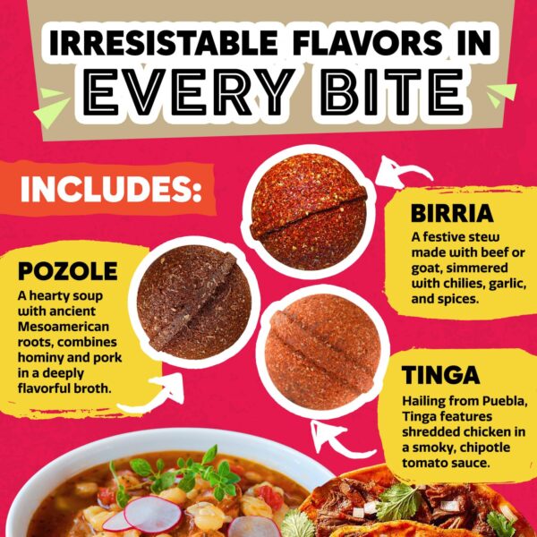 EZ Bombs Variety Pack – Pozole, Tinga & Birria Bomb Seasonings - Image 3